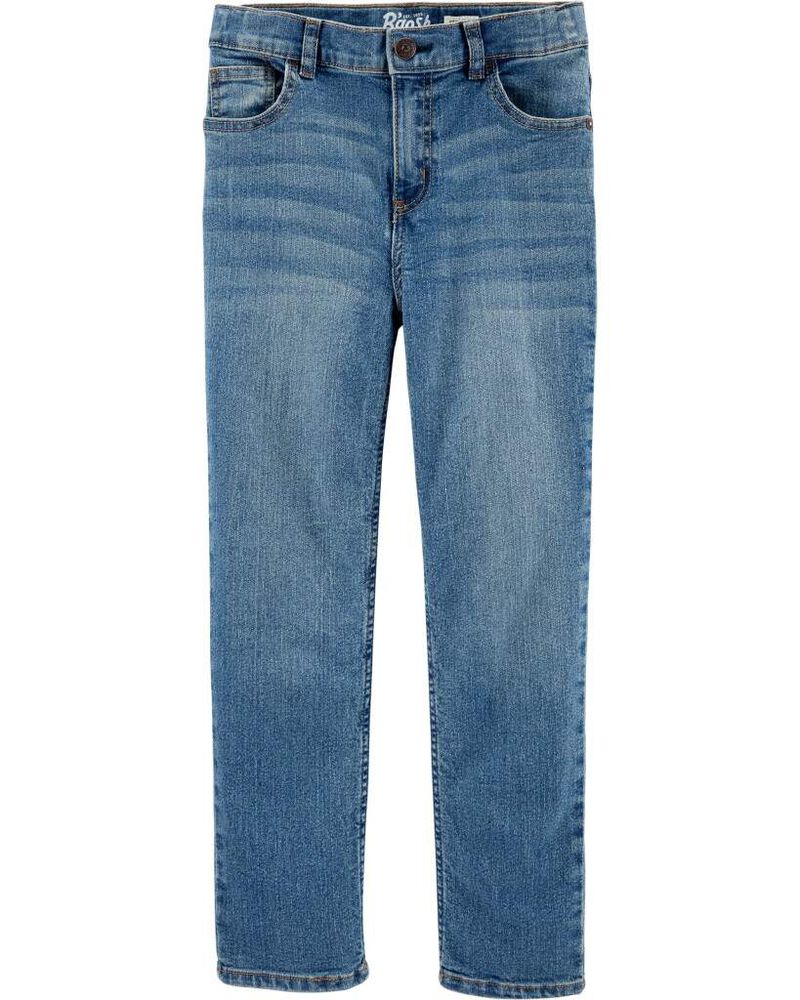 Kid Medium Wash Straight-Leg Jeans, image 5 of 6 slides