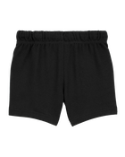Baby Boy Pull-On French Terry Shorts - Black, image 2 of 4 slides