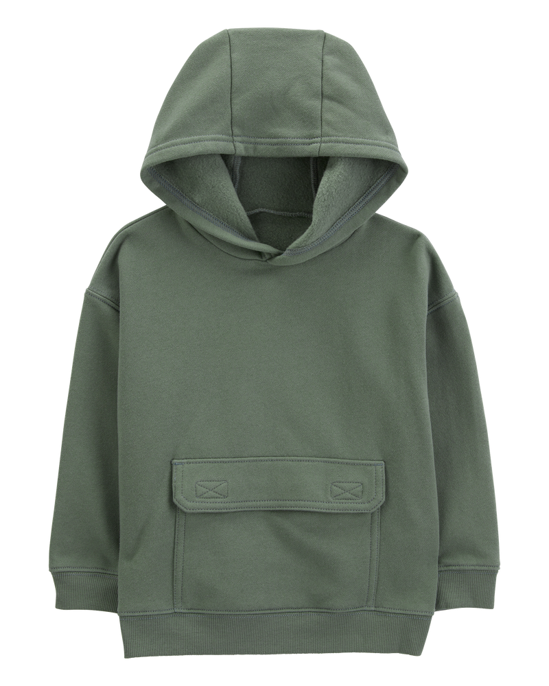 Baby Pullover Fleece Hoodie, image 1 of 3 slides