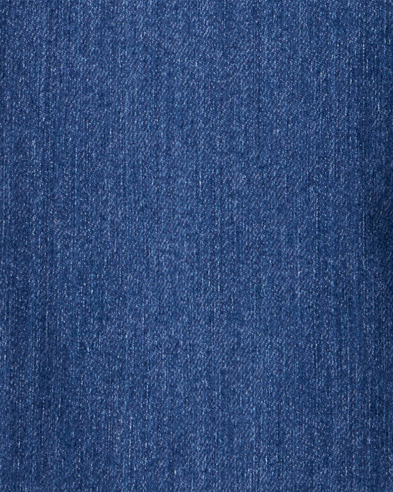 Girls Denim Skinny Jeans - Blue, image 3 of 4 slides