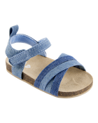 Baby Casual Chambray Sandals, image 1 of 6 slides
