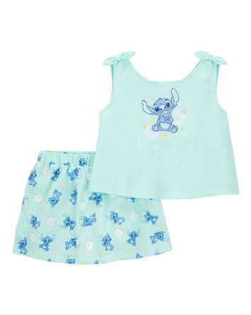Toddler Disney© Lilo & Stitch 2-Piece Tank Top & Short Set, 