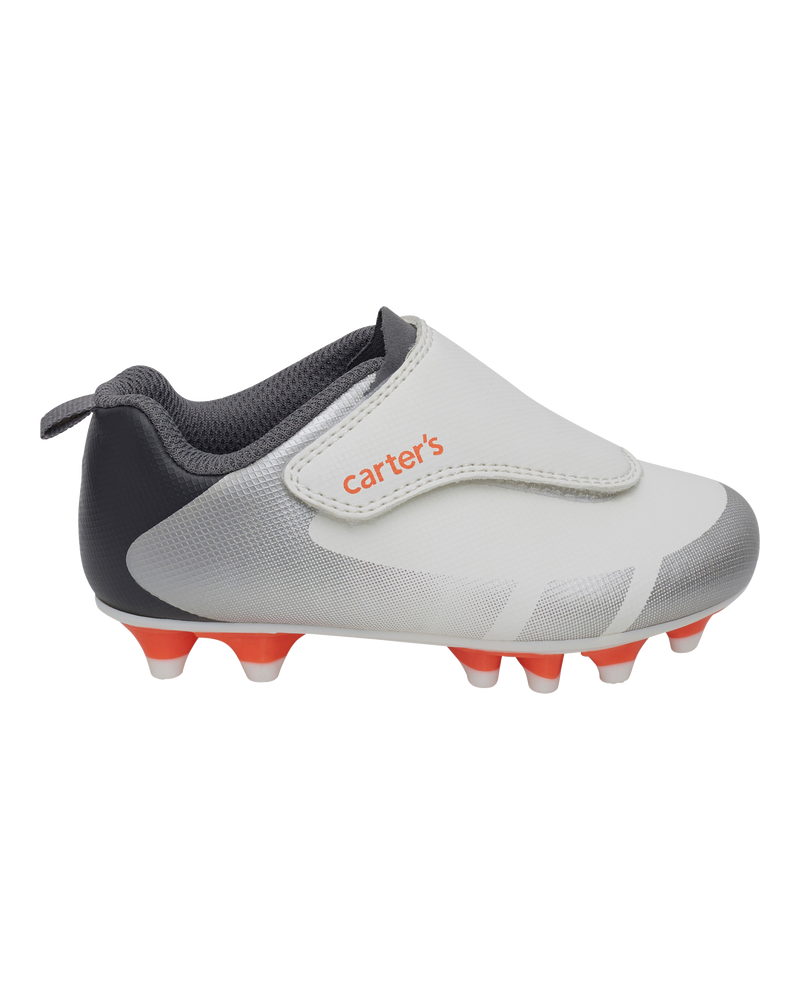 Kid Soccer Sport Cleats - Grey, image 2 of 7 slides