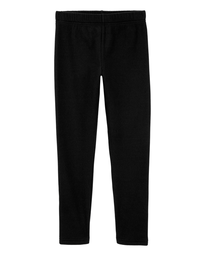 Kid Cozy Ribbed Leggings, image 1 of 5 slides