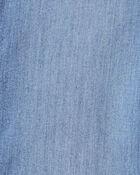 Girls Denim Bootcut Jeans - Blue, image 3 of 4 slides