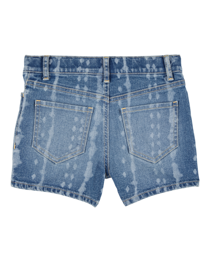 Kid Iconic Denim Short - Blue Ozone Wash, image 2 of 5 slides