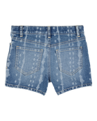 Kid Iconic Denim Short - Blue Ozone Wash, image 2 of 5 slides