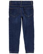 Baby Dark Blue Wash Skinny-Leg Jeans, image 2 of 6 slides