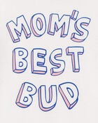 Toddler Mom's Best Bud Graphic Tee, image 2 of 3 slides