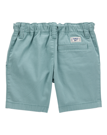 Baby Flat-Front Shorts - Teal, 