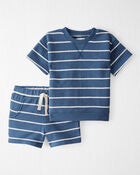 Toddler 2-Piece Organic Cotton Shorts Set, image 1 of 5 slides