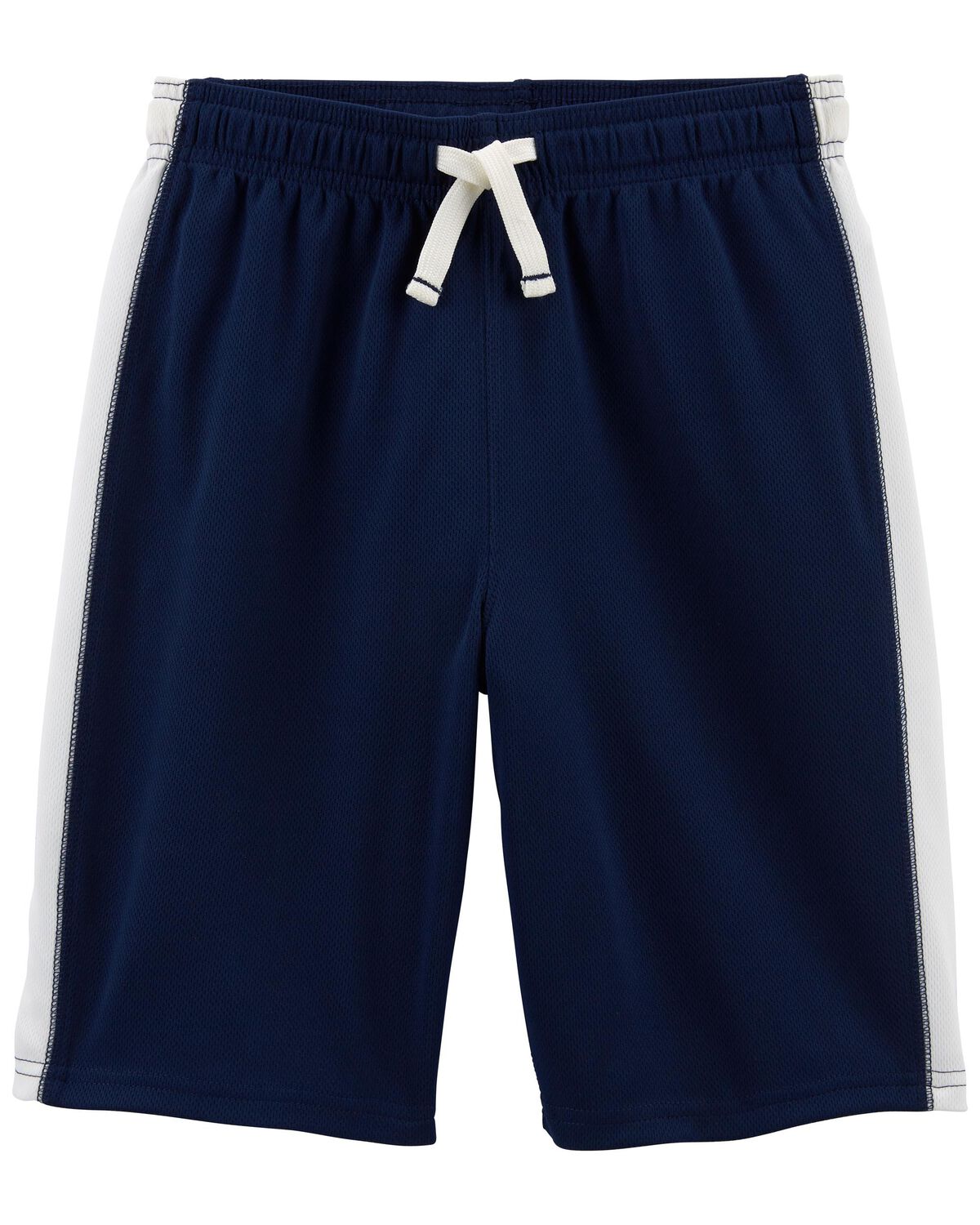 Navy Kid Athletic Mesh Shorts