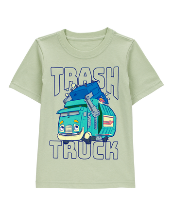 Toddler Trash Truck™ Short-Sleeve Graphic Tee - Green , 
