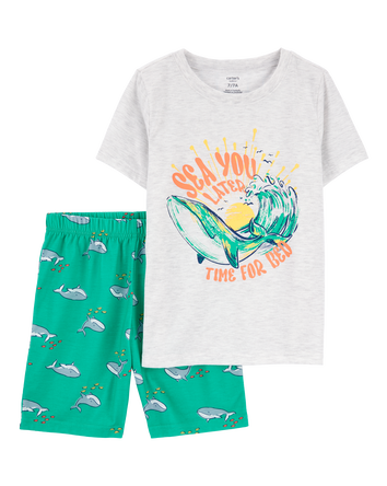 Kid 4-Piece Loose Fit Pajamas, 
