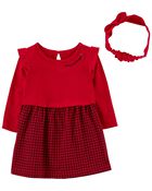 Baby 2-Piece Christmas Outfit Set, image 1 of 4 slides