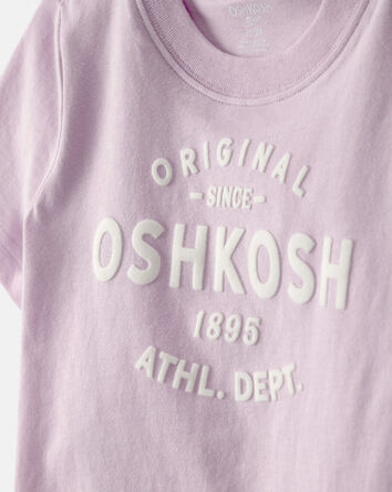 Baby Girl OshKosh Logo Short-Sleeve Graphic Tee - Purple, 