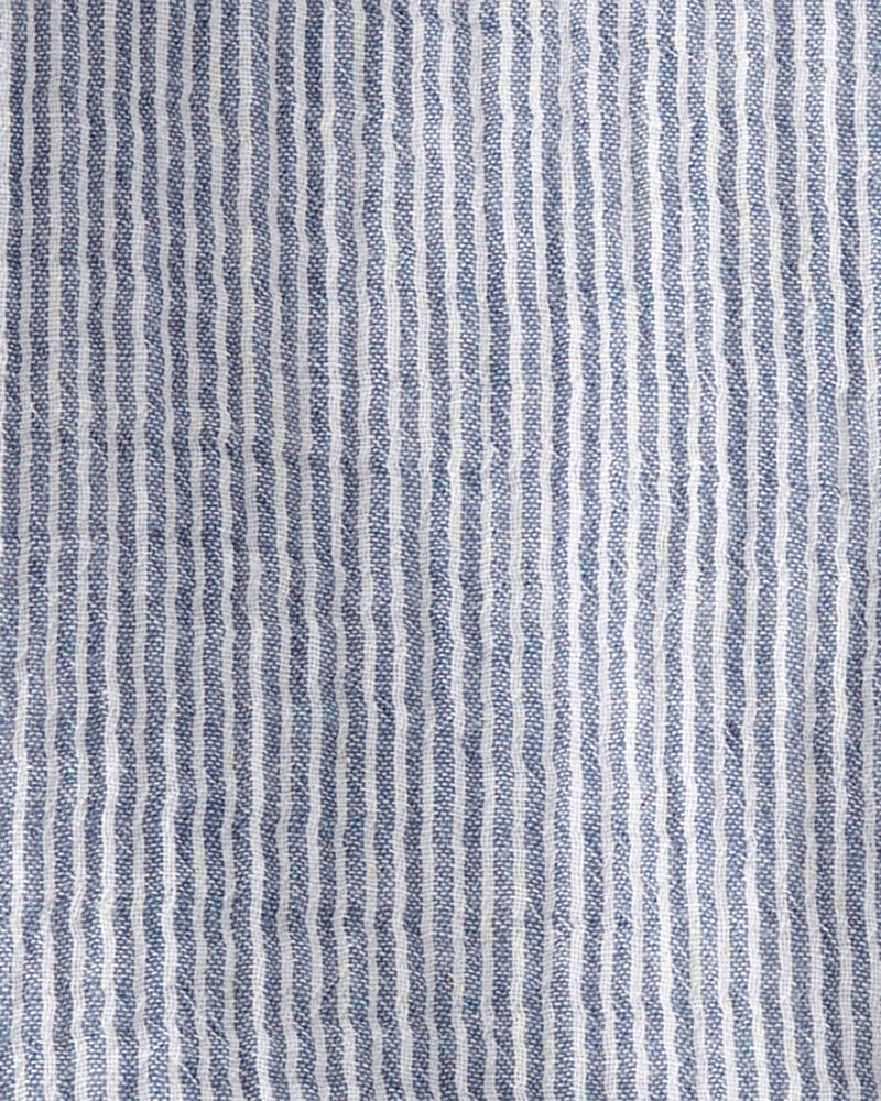 Toddler 2-Piece Organic Cotton Striped Gauze Set, image 4 of 5 slides