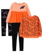 Toddler 4-Piece Halloween Outfit Set, image 1 of 3 slides