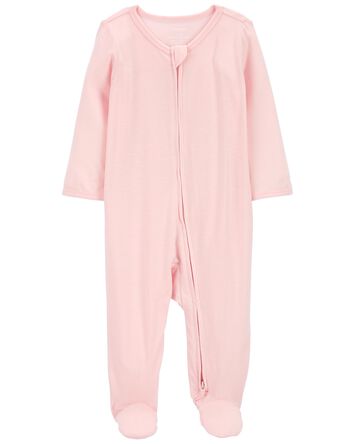 Zip-Up PurelySoft Sleep & Play Pajamas, 