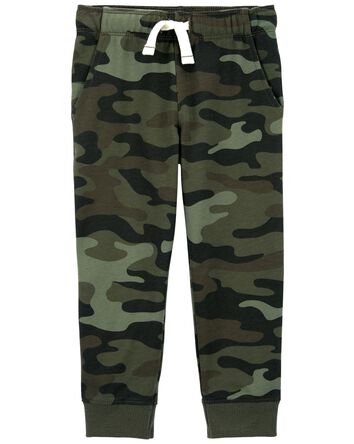 Toddler Camo Pull-On French Terry Joggers, 