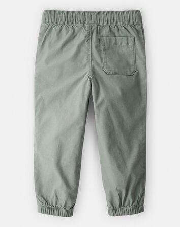Toddler Boy Cotton Pull-On Fashion Pants - Green, 