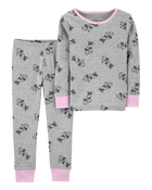 Toddler 2-Piece Minnie Mouse 100% Snug Fit Cotton Pajamas, image 1 of 3 slides