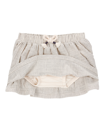 Baby Striped Pull-On Skort, 
