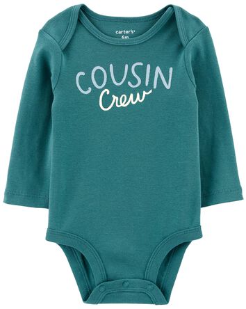 Baby Cousin Crew Long-Sleeve Bodysuit, 