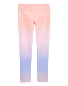 Kid High-Rise Ombre Leggings - Pink/Purple, image 1 of 4 slides