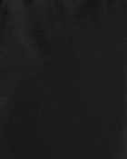 Kid 2-Pack Heather Grey & Black Cotton Stretch Leggings, image 3 of 3 slides