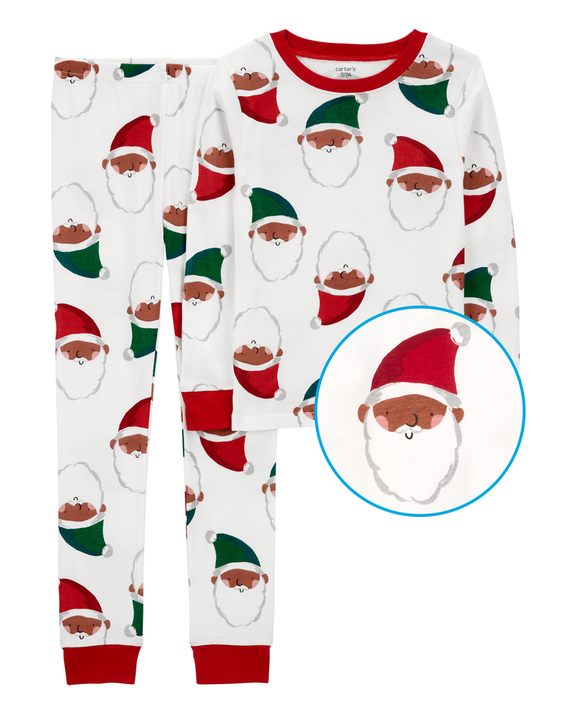 Kid 6-Piece Holiday 100% Snug Fit Cotton Pajamas, image 8 of 8 slides