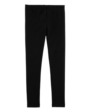 Kid Cotton Stretch Leggings, 