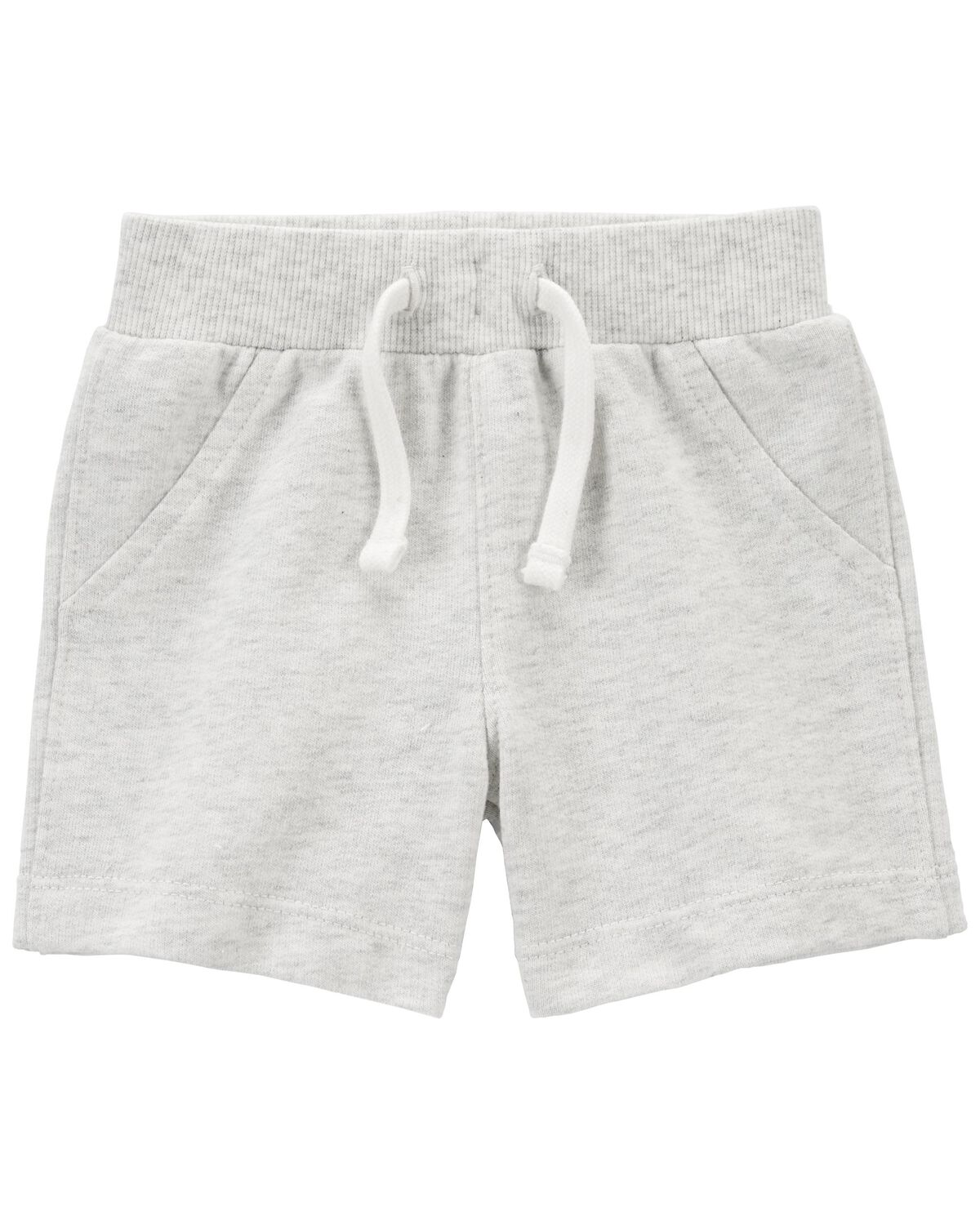 Heather Baby Pull-On French Terry Shorts | carters.com