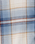 Baby Plaid Button-Front Bodysuit, image 3 of 4 slides