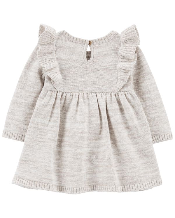 Baby Long-Sleeve Sweater Dress