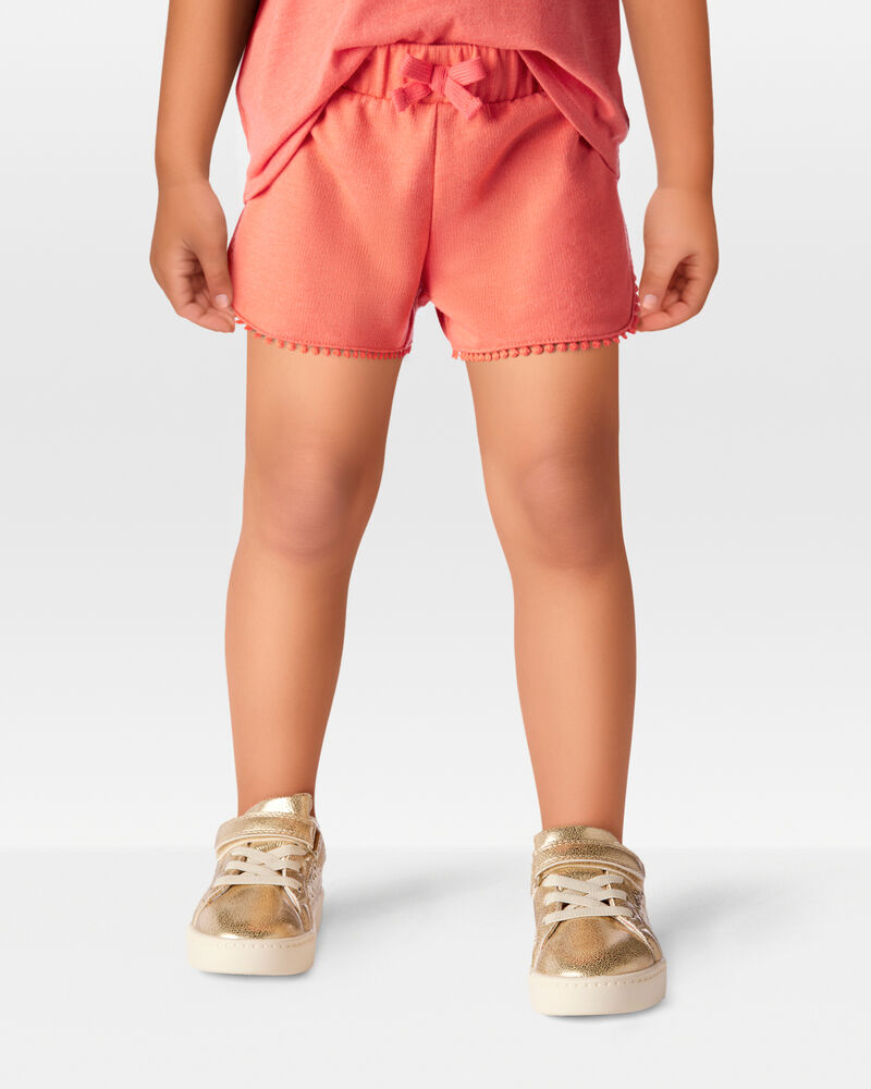 Toddler Pom Pom Dolphin Shorts, image 2 of 5 slides