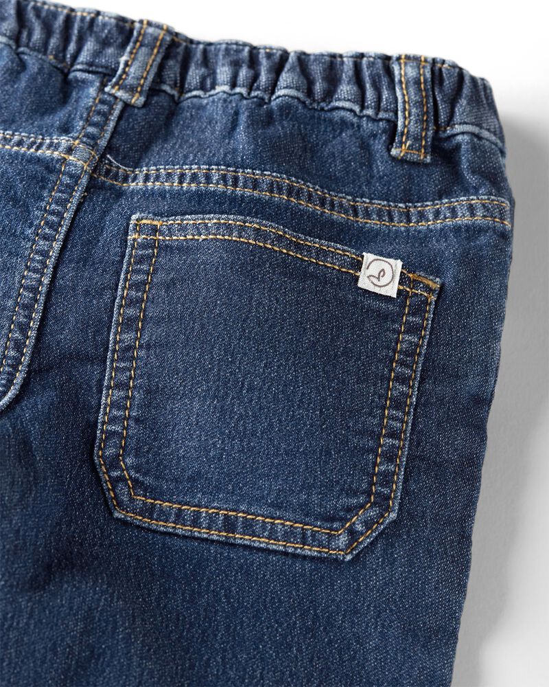 Toddler Denim Jeans Made With Organic Cotton, image 3 of 4 slides