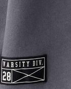 Boys Color-Block Pullover Sweatshirt - Black, image 2 of 3 slides