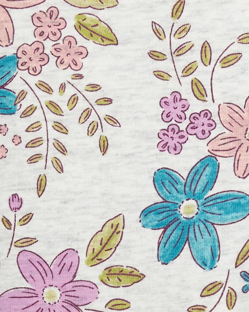 Toddler Girl Floral Stretch Leggings - Floral, image 5 of 7 slides