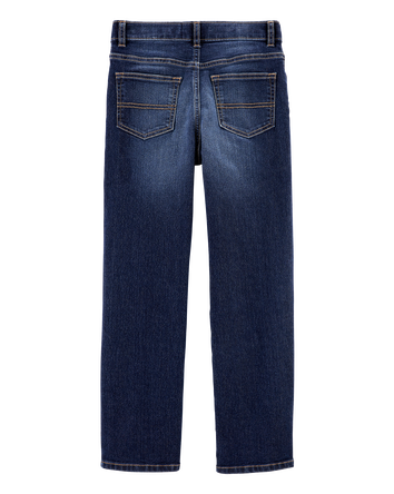 Kid Dark Wash Relaxed-Fit Classic Jeans, 