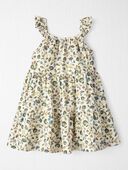 Paisley Floral Print - Toddler Tiered Sundress Made with LENZING™ ECOVERO™ and Linen
