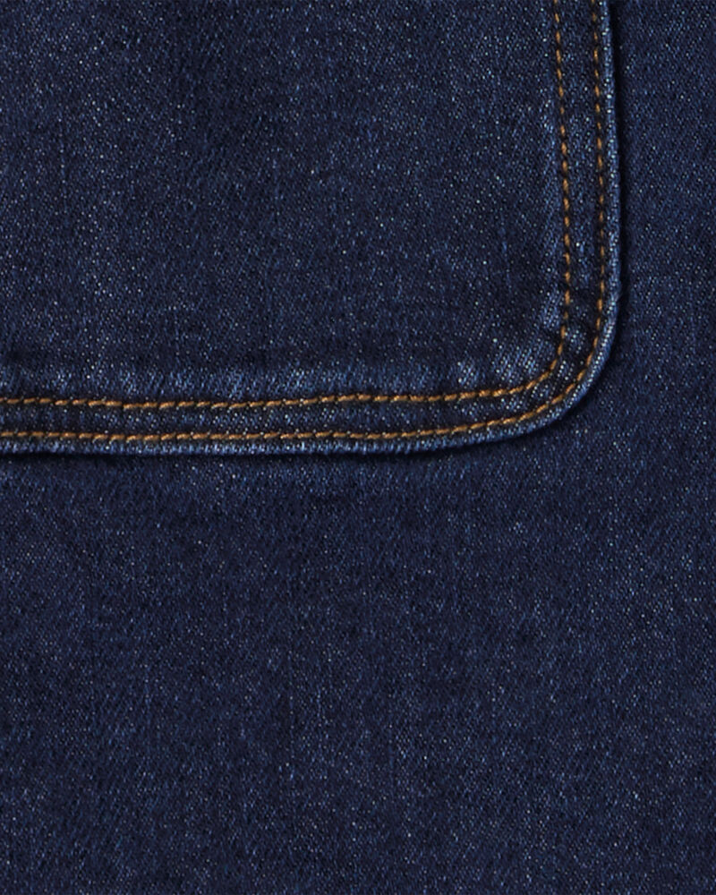Girls Denim Skirtall - Blue, image 3 of 4 slides