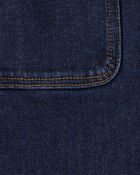 Girls Denim Skirtall - Blue, image 3 of 4 slides