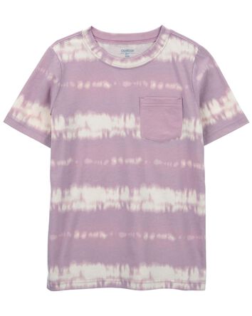 Kid Cloud Dye Pocket Tee, 