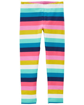 Toddler Striped Leggings, 