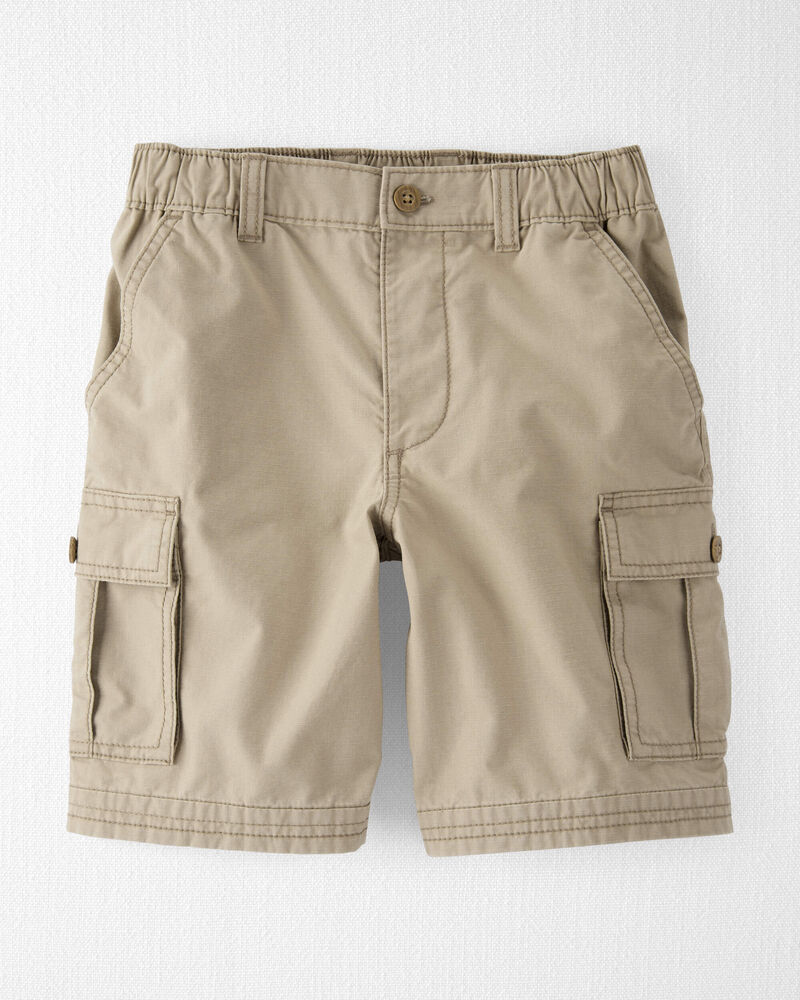 Kid Organic Cotton Cargo Shorts, image 1 of 4 slides