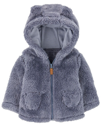 Baby Sherpa Hooded Jacket, 