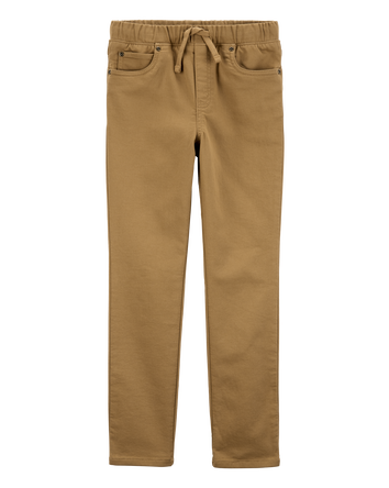 Kid Pull-On Khaki Pants, 