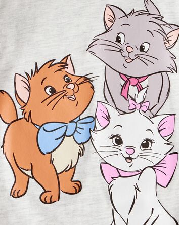 Toddler Girl Disney© The Aristocats Short-Sleeve Graphic Tee - Grey, 