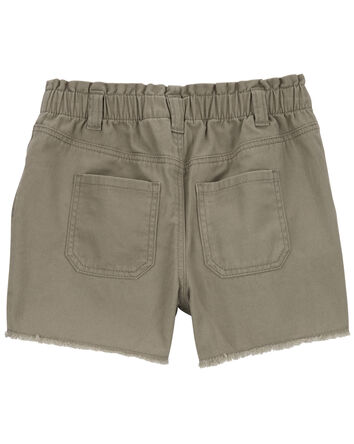 Kid PaperBag Twill Shorts, 